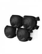 SCOOT AND RIDE Set de protectie genunchiere si cotiere marime S Black Ash