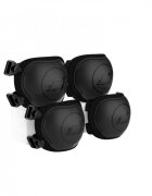 SCOOT AND RIDE Set de protectie genunchiere si cotiere marime S Black Ash