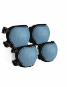 SCOOT AND RIDE Set de protectie genunchiere si cotiere marime S Steel