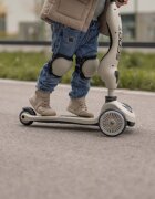 SCOOT AND RIDE Set de protectie genunchiere si cotiere marime XXS Ash