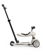SCOOT AND RIDE Trotineta copii cu sezut si maner transformabila 3 in 1 Highwaykick 1 Push and Go Ash 1-5 ani pana la 50 kg Scoot Ride
