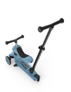 SCOOT AND RIDE Trotineta copii cu sezut si maner transformabila 3in1 Highwaykick 1 Push and Go Steel 1-5 ani pana la 50 kg Scoot Ride