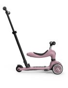 SCOOT AND RIDE Trotineta copii cu sezut si maner transformabila 3in1 Highwaykick 1 Push and Go Wildberry 1-5 ani pana la 50 kg Scoot Ride