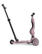 SCOOT AND RIDE Trotineta copii cu sezut si maner transformabila 3in1 Highwaykick 1 Push and Go Wildberry 1-5 ani pana la 50 kg Scoot Ride