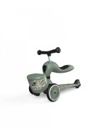 SCOOT AND RIDE Trotineta copii cu sezut suport jucarie transformabila 2 in 1 HighwayKick 1 Lifestyle Greenlines 1-5 ani pana la 50 kg Scoot Ride