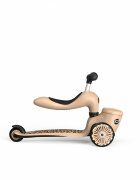 SCOOT AND RIDE Trotineta copii cu sezut suport jucarie transformabila 2 in 1 HighwayKick 1 Lifestyle Leopard 1-5 ani pana la 50 kg Scoot Ride