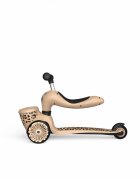 SCOOT AND RIDE Trotineta copii cu sezut suport jucarie transformabila 2 in 1 HighwayKick 1 Lifestyle Leopard 1-5 ani pana la 50 kg Scoot Ride