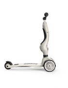 SCOOT AND RIDE Trotineta copii cu sezut transformabila 2 in 1 HighwayKick 1 Ash 1-5 ani pana la 50 kg Scoot Ride