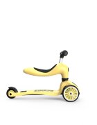 SCOOT AND RIDE Trotineta copii cu sezut transformabila 2 in 1 HighwayKick 1 Lemon 1-5 ani pana la 50 kg Scoot Ride