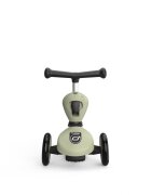 SCOOT AND RIDE Trotineta copii cu sezut transformabila 2 in 1 HighwayKick 1 Olive 1-5 ani pana la 50 kg Scoot Ride