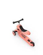 SCOOT AND RIDE Trotineta copii cu sezut transformabila 2 in 1 HighwayKick 1 Peach 1-5 ani pana la 50 kg Scoot Ride