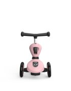 SCOOT AND RIDE Trotineta copii cu sezut transformabila 2 in 1 HighwayKick 1 Rose 1-5 ani pana la 50 kg Scoot Ride