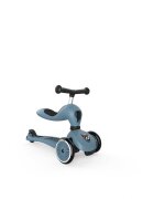 SCOOT AND RIDE Trotineta copii cu sezut transformabila 2 in 1 HighwayKick 1 Steel 1-5 ani pana la 50 kg Scoot Ride