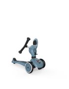 SCOOT AND RIDE Trotineta copii cu sezut transformabila 2 in 1 HighwayKick 1 Steel 1-5 ani pana la 50 kg Scoot Ride