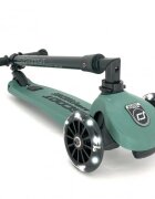 SCOOT AND RIDE Trotineta copii pliabila reglabila roti luminoase Highwaykick 3 Led Forest 3-6 ani pana la 50 kg Scoot Ride