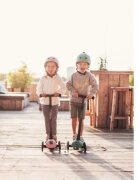 SCOOT AND RIDE Trotineta copii pliabila reglabila roti luminoase Highwaykick 3 Led Forest 3-6 ani pana la 50 kg Scoot Ride
