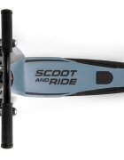 SCOOT AND RIDE Trotineta copii pliabila reglabila roti luminoase Highwaykick 5 Led Steel 5 ani + pana la 80 kg Scoot Ride