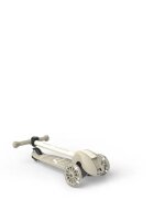 SCOOT AND RIDE Trotineta pentru copii Highwaykick 3S Led Ash pliabila reglabila roti led 3 ani+ greutate suportata 50 kg