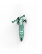 SCOOT AND RIDE Trotineta pentru copii Highwaykick 3S Led Forest pliabila reglabila roti led 3 ani+ greutate suportata 50 kg