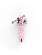 SCOOT AND RIDE Trotineta pentru copii Highwaykick 3S Led Rose pliabila reglabila roti led 3 ani+ greutate suportata 50 kg