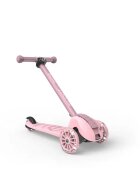 SCOOT AND RIDE Trotineta pentru copii Highwaykick 3S Led Rose pliabila reglabila roti led 3 ani+ greutate suportata 50 kg