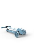 SCOOT AND RIDE Trotineta pentru copii Highwaykick 3S Led Steel pliabila reglabila roti led 3 ani+ greutate suportata 50 kg