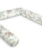 Sensillo Aparatoare laterala modulara pentru patut copii Caprioare 3x60 cm tip rulouhusa din bumbac umplutura antialergica