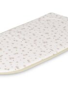 Sensillo Babynest pentru nou nascut Rose Beige 80x45 cm cu doua fetematerial din bumbac 100saltea moale detasabilareglare cu snur