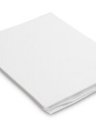 Sensillo Cearceaf Bamboo Alb 90x40 cm pentru saltea copiisaltea landoufixare cu banda elasticamaterial delicat viscoza de bambus