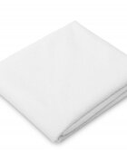 Sensillo Cearceaf impermeabil din frotte cu elastic pe coltcompatibil saltea 120x60 cm Alb