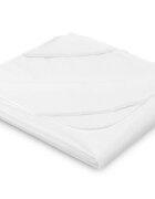 Sensillo Cearceaf impermeabil din frotte cu elastic pe coltcompatibil saltea 120x60 cm Alb