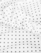 Sensillo Cearceaf imprimat Dots pentru saltea copii 120x60 cmbanda elastica de fixarematerial din bumbac 100