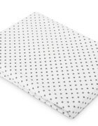 Sensillo Cearceaf imprimat Dots pentru saltea copii 120x60 cmbanda elastica de fixarematerial din bumbac 100