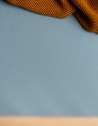 Sensillo Cearsaf din bumbac Jersey Deluxe Blue 120x60 cm cu elastic roata