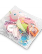 Sensillo Jucarie de plus pentru caruciorpatut Butterfly cu zornaitoarefosnait si inele de dentitie realizata din material plusatagatatoare practica