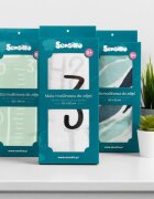 Sensillo Paturica aniversara pentru bebelusi cu grafic crestere in inaltime 120 x 120 cm Green Giraffe