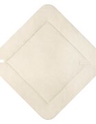 Sensillo Paturica de infasat bebelusi Teddy Beige 75x75 cm din bumbacinchidere velcromultifunctionala