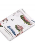 Sensillo Paturica multifunctionala pentru copii imprimeu Ursuleti roz 120x120 cm din muselina tesatura usoara din bumbacutilizare caruciorpatutscaun automaterial respirabil