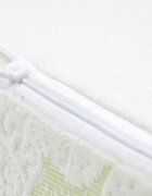 Sensillo Perna antisufocare pentru patut copii Luxe Aloe Vera 38x60 cmspuma perforata T25 de inalta densitatehusa detasabila