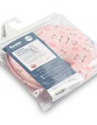 Sensillo Pernuta ergonomica pentru nou nascuti Elephant Pink ajuta la formarea capuluimaterial placut la atingerepotrivita pentru caruciorpatut