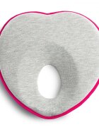 Sensillo Pernuta ergonomica pentru nou nascuti Magenta 22x22 cm ajuta formarea capuluimaterial placut la atingerepotrivita pentru caruciorpatut