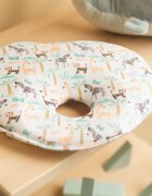Sensillo Pernuta ergonomica pentru nou nascuti Zoo ajuta la formarea capuluimaterial placut la atingerepotrivita pentru caruciorpatut