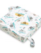 Sensillo Pernuta inaltator pentru scaun copii Chameleon 32x32x8 cm cu husa detasabila din bumbacprevazuta cu fermoarcurele reglabile de fixare