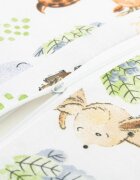 Sensillo Pernuta inaltator pentru scaun copii Walk in Forest 32x32x8 cm cu husa detasabila din bumbacprevazuta cu fermoarcurele reglabile de fixare