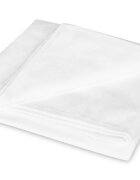 Sensillo Protectie impermeabila din bumbac pentru patut copii Hygienic Jersey 120x60 cm Albprindere cu elastic pe colturi