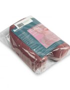 Sensillo Protectie pufoasa din velur pentru margine patut cu prindere velcro 116 cm Pink