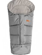 Sensillo Sac de iarna 3 in 1 Polar Gri pentru caruciorsaniescaun auto cu lungime reglabila 80-100 cmmaterial impermeabilorificii pentru centuri de siguranta