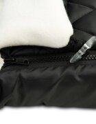 Sensillo Sac de iarna Polar Black pentru caruciorsaniecu fermoarmaterial impermeabil matlasatorificii pentru centuri de siguranta