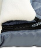 Sensillo Sac de iarna Polar Graphite pentru caruciorsaniecu fermoarmaterial impermeabil matlasatorificii pentru centuri de siguranta