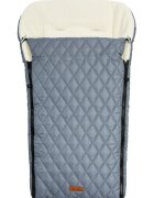 Sensillo Sac de iarna Polar Graphite pentru caruciorsaniecu fermoarmaterial impermeabil matlasatorificii pentru centuri de siguranta